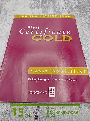 First Certificate Gold Exam Maximiser