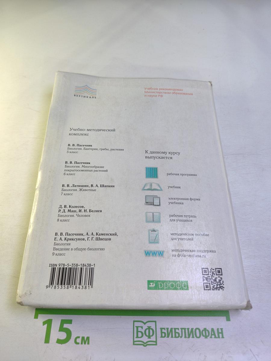 Биология. Человек. 8 класс