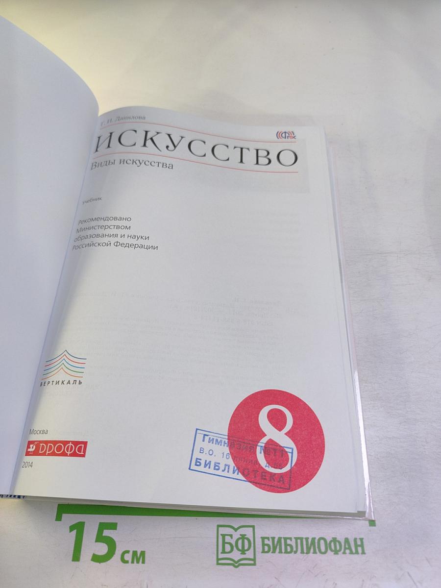 Искусство. 8 класс