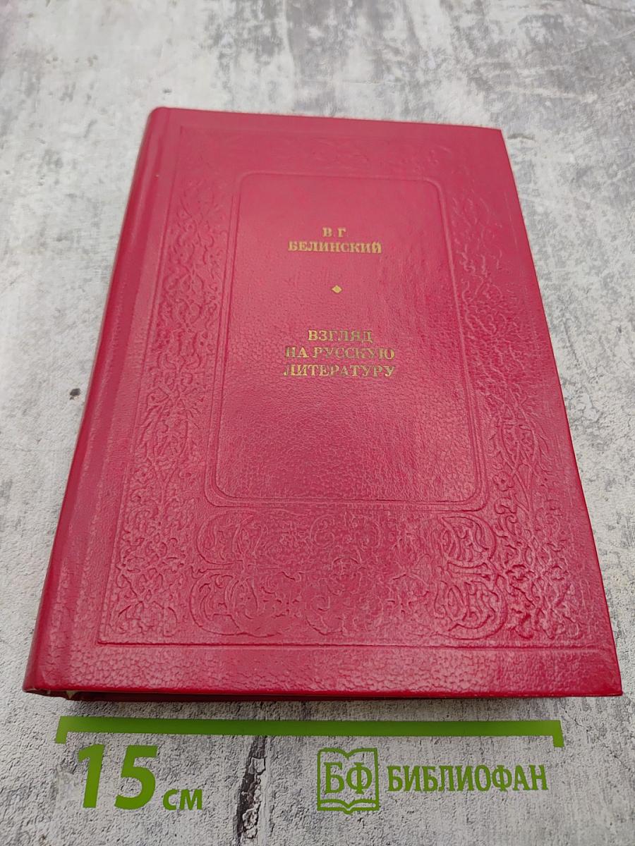 Взгляд на русскую литературу