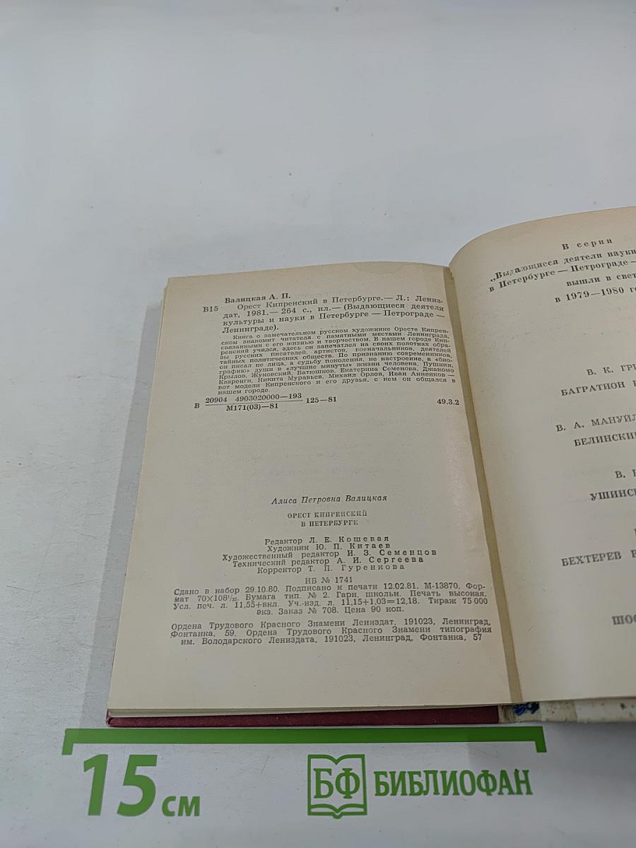 Орест Кипренский в Петербурге