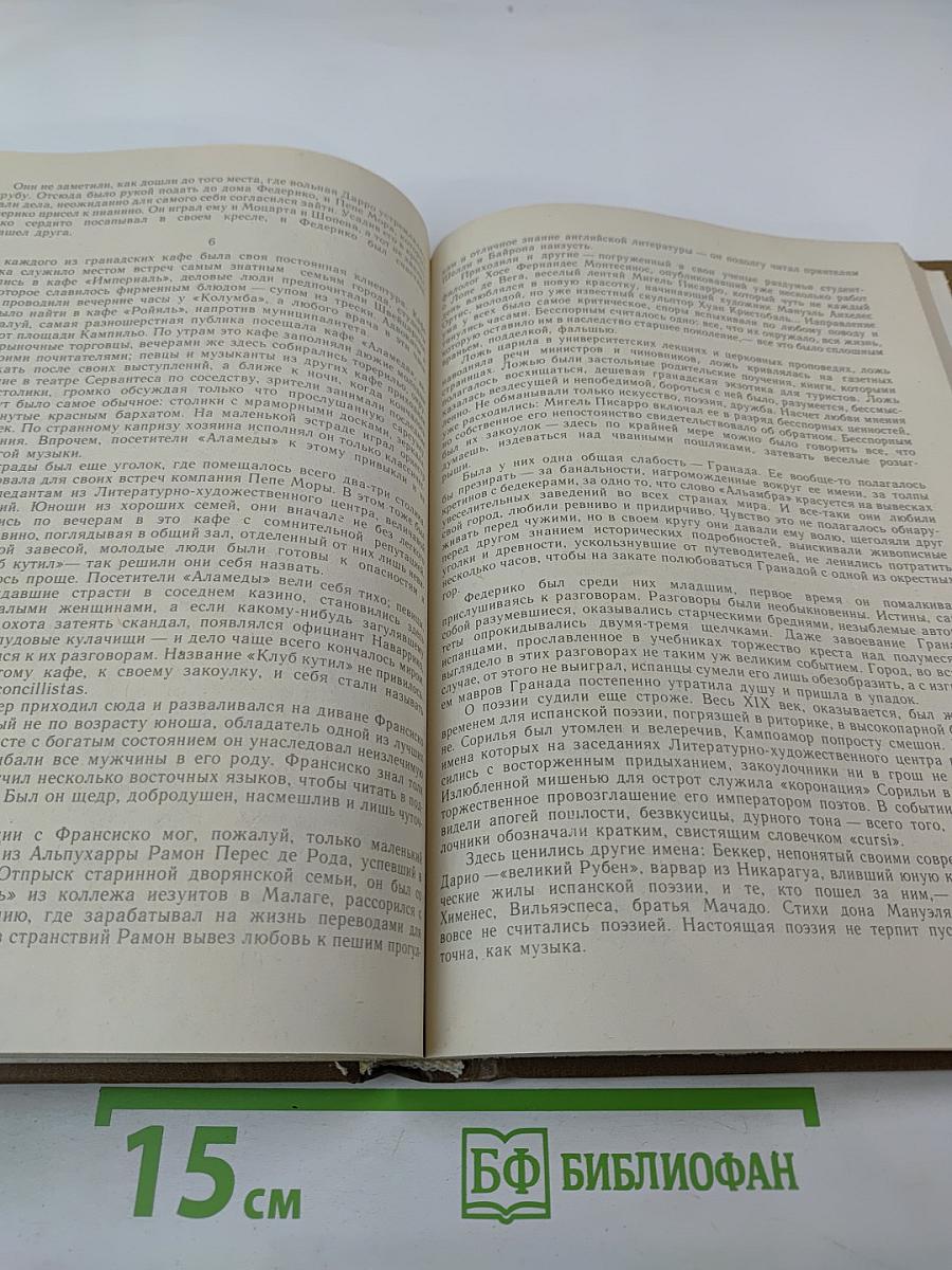 Бруно Франк. Сервантес. Лев Онобат. Гарсиа Лорка