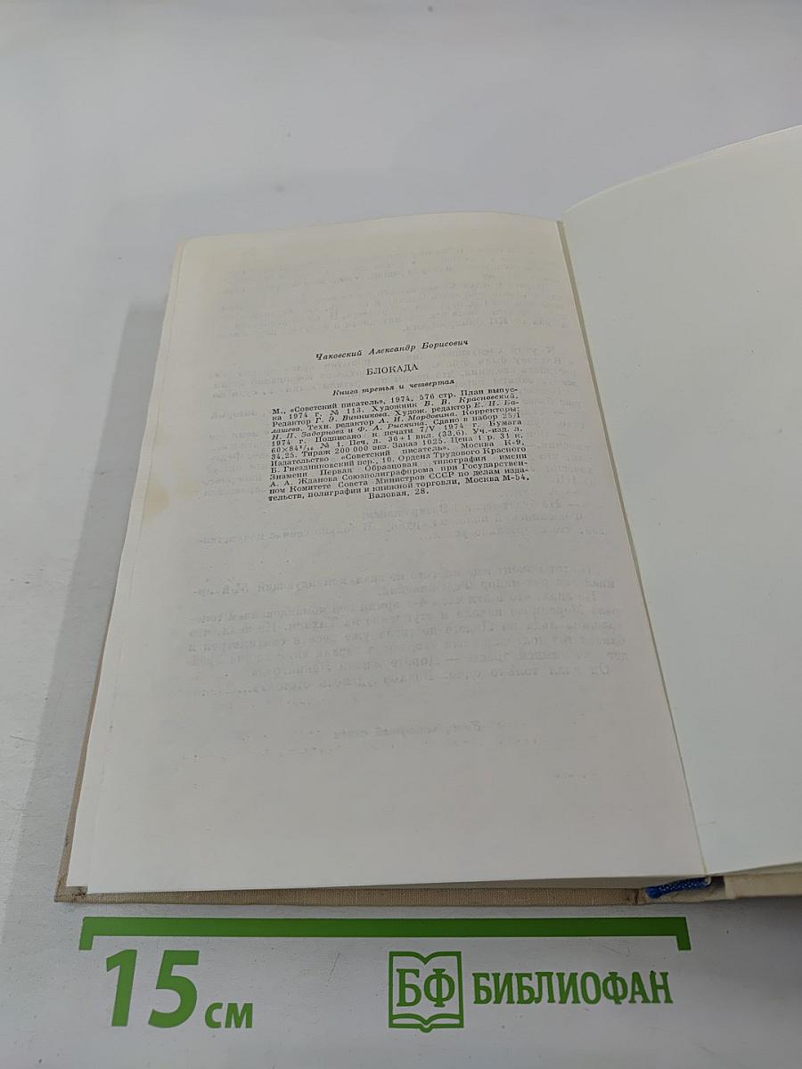 Блокада. Книга третья и четвертая