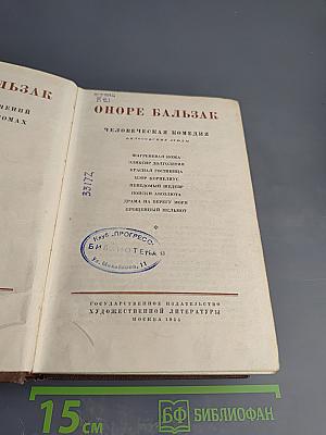 Человеческая комедия. Философские этюды