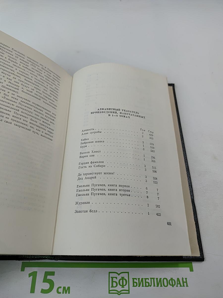 Собрание сочинений. Том 8. Емельян Пугачев. Книга третья