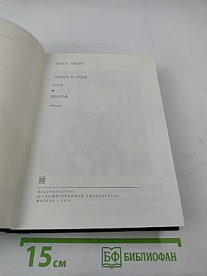 Города и годы. Братья