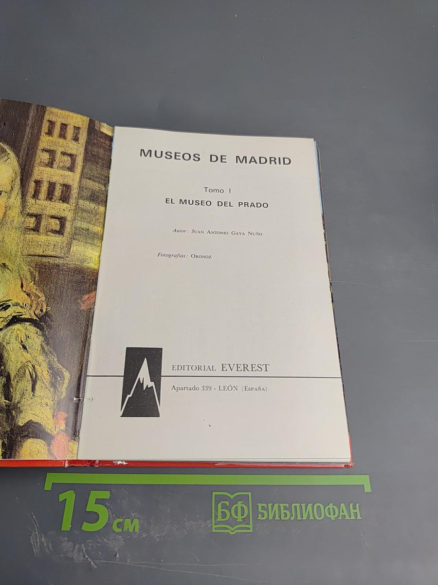 Museos de Madrid. Tomo 1: El Museo del Prado