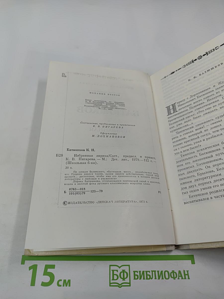 Избранная лирика