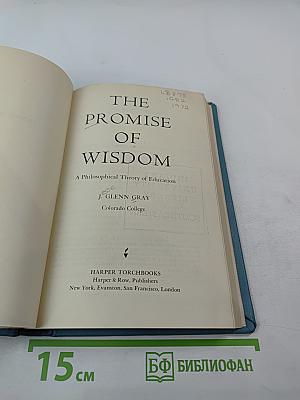 The Promise of Wisdom: A Philosophical Theory of Education