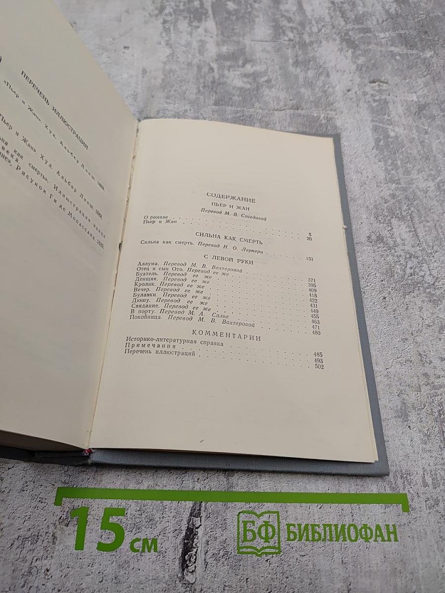 Ги де Мопассан. Пьер и Жан