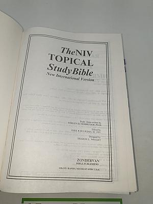 Тематическая Библия с комментариями