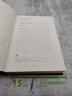 Города и годы. Братья