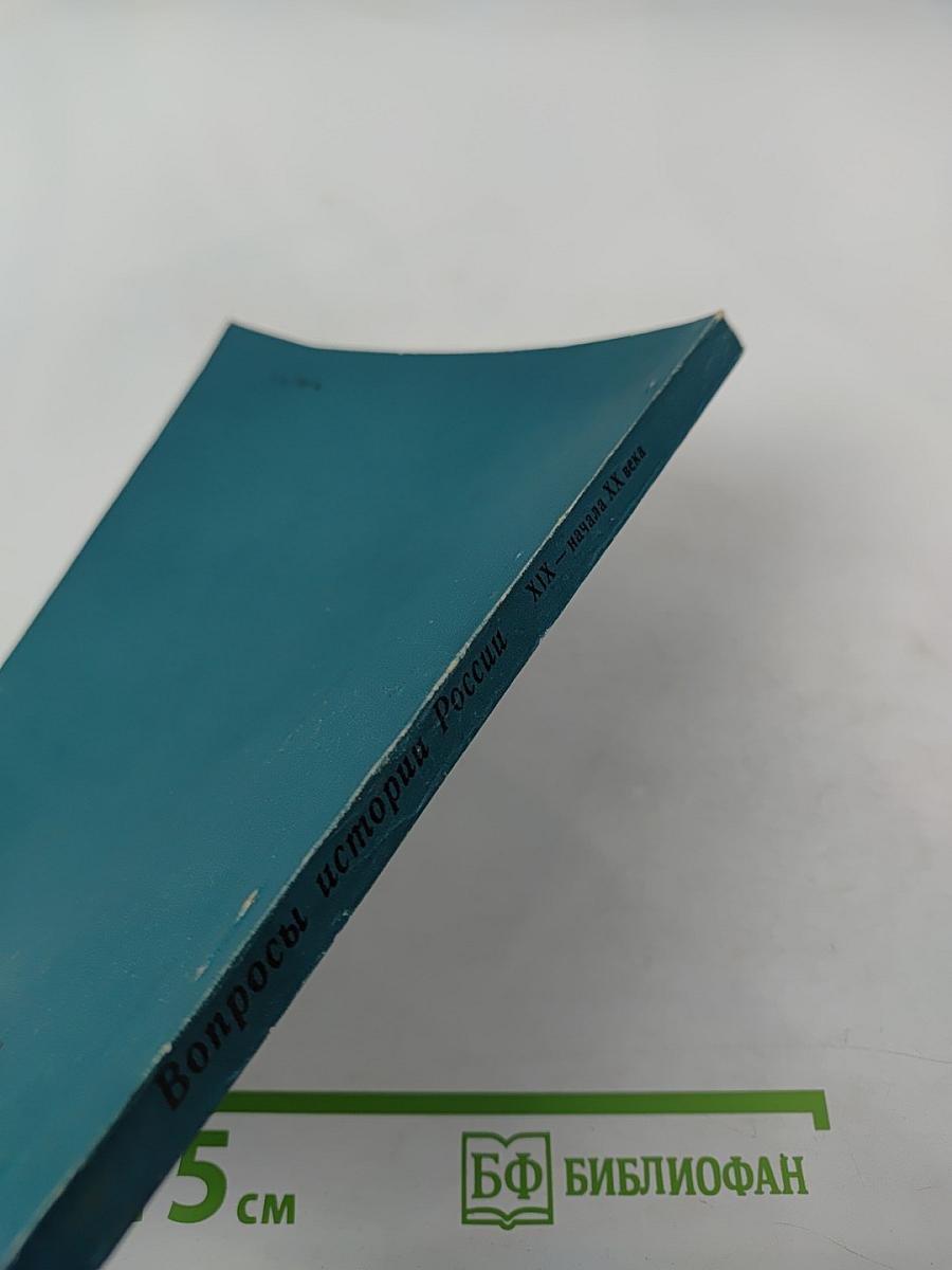 Вопросы истории России XIX - начала XX века