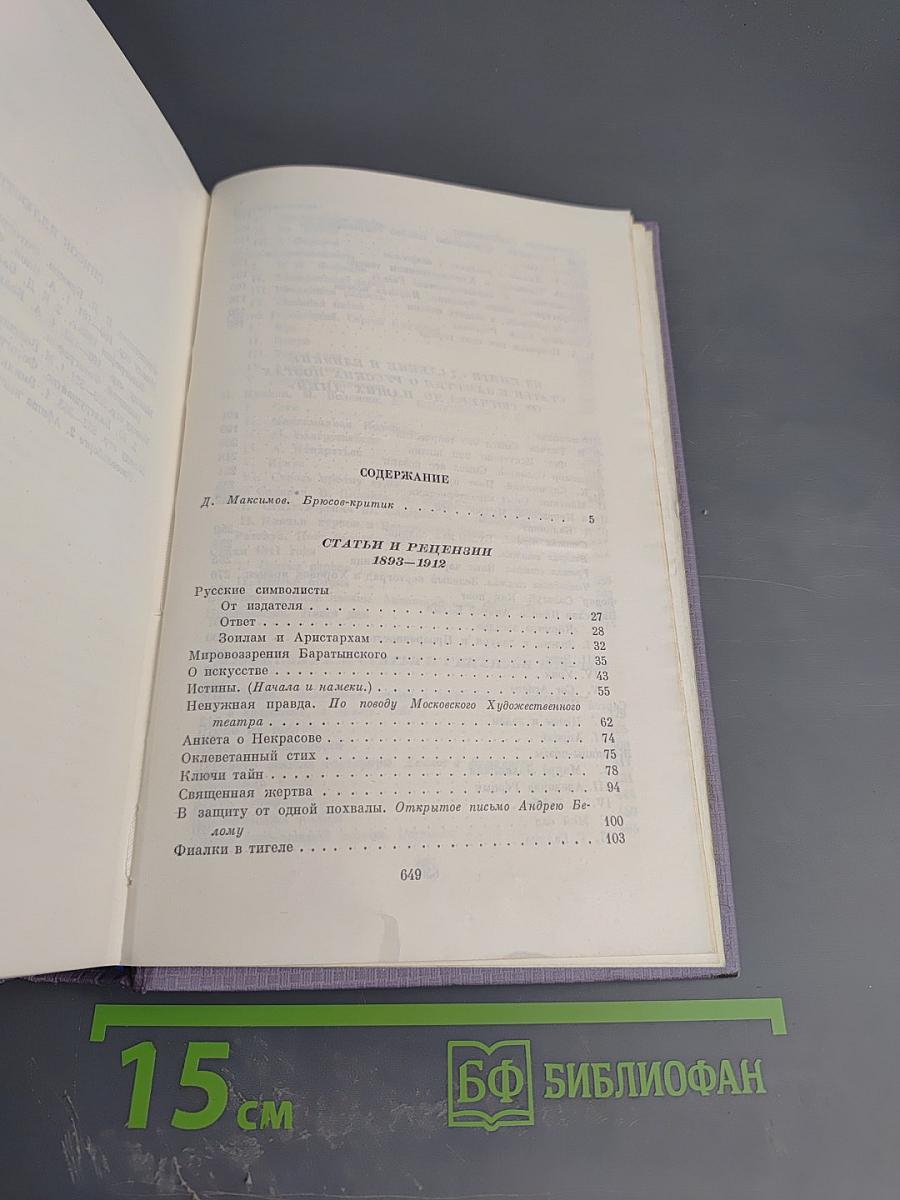 Собрание сочинений. Том шестой: Статьи и рецензии 1893-1924