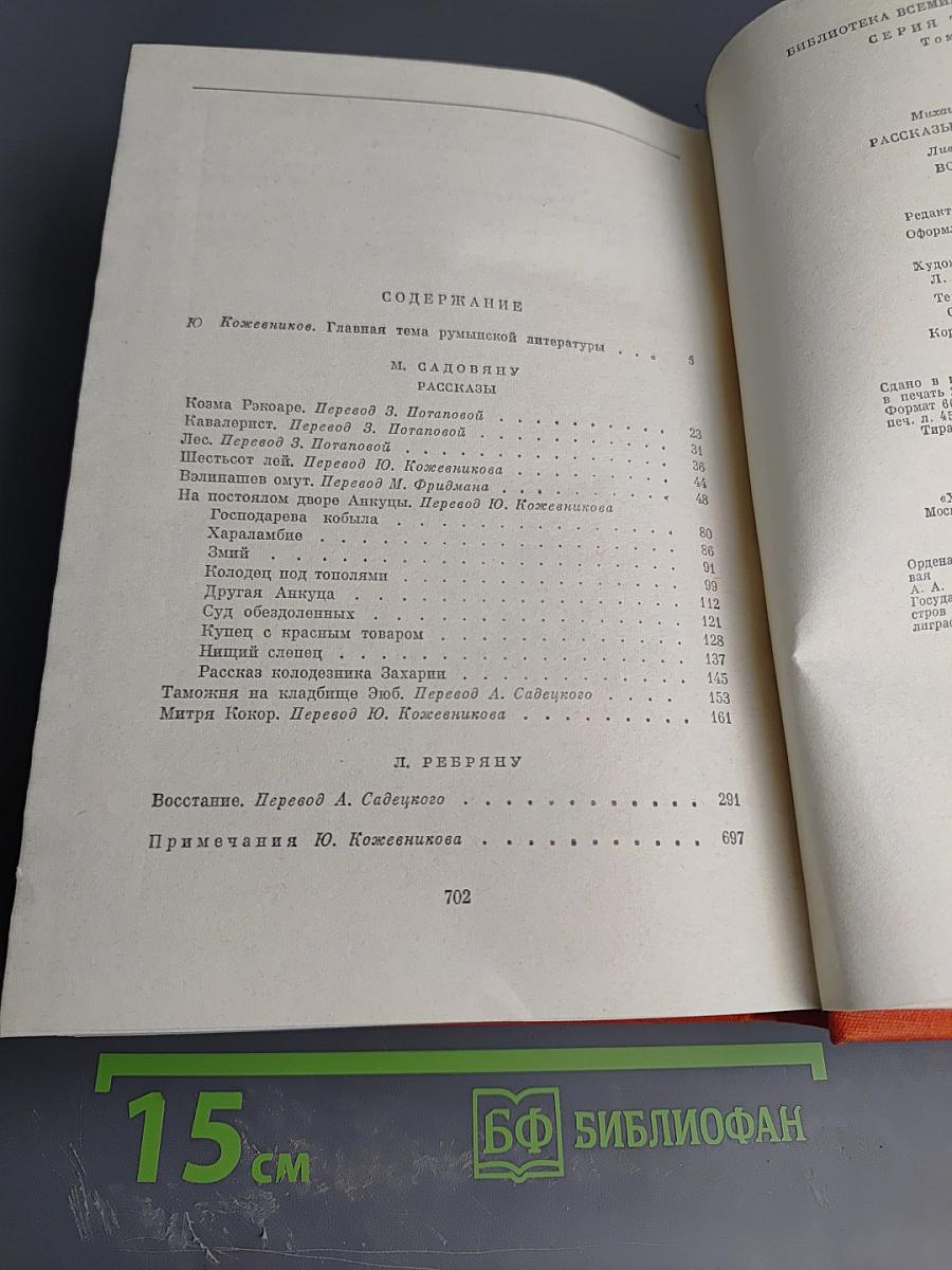 Рассказы, Митря Кокор. Восстание