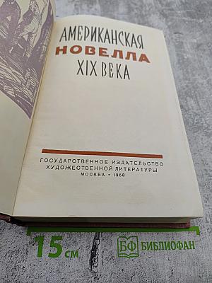 Американская новелла XIX века