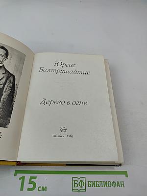 Дерево в огне