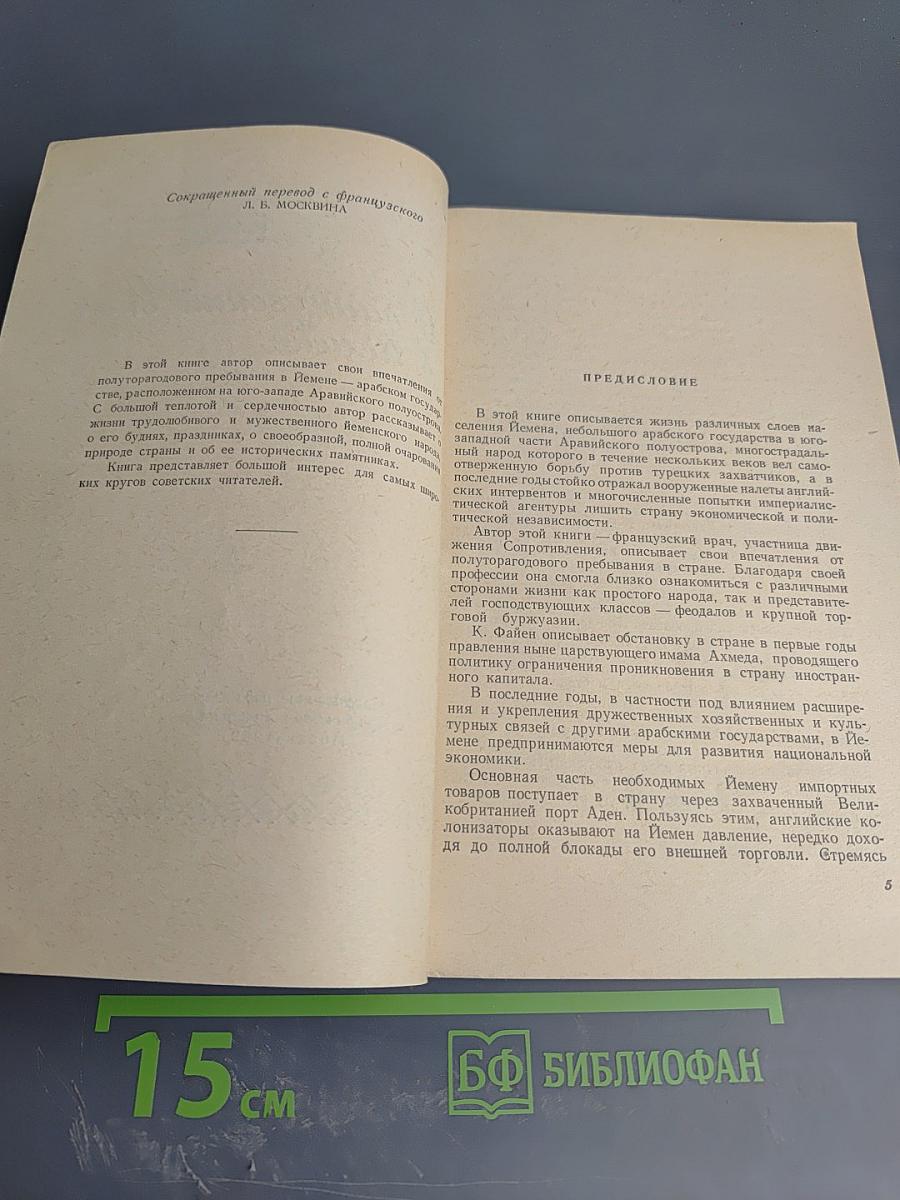 Французский врач в Йемене