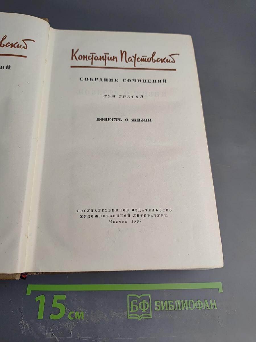 Повесть о жизни