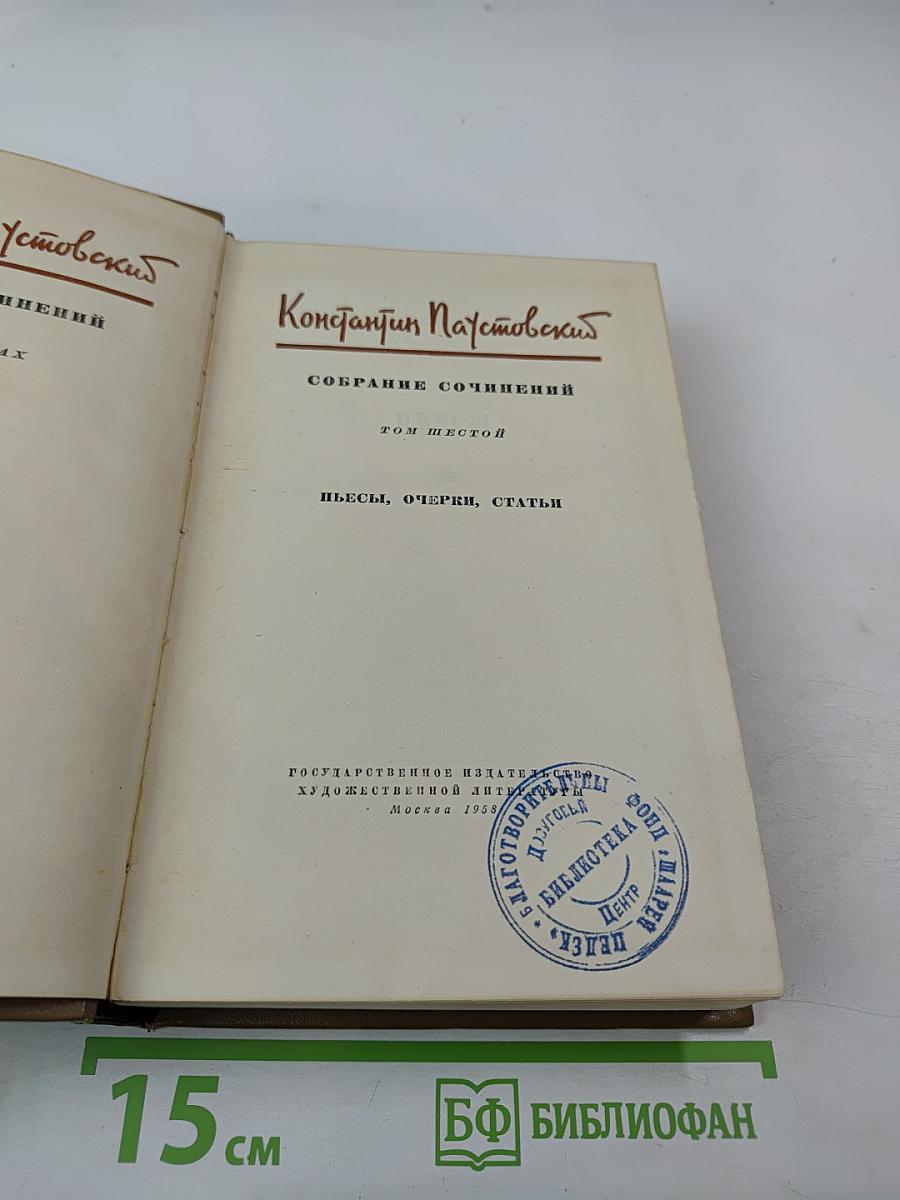 Собрание сочинений. Том шестой: Пьесы, очерки, статьи
