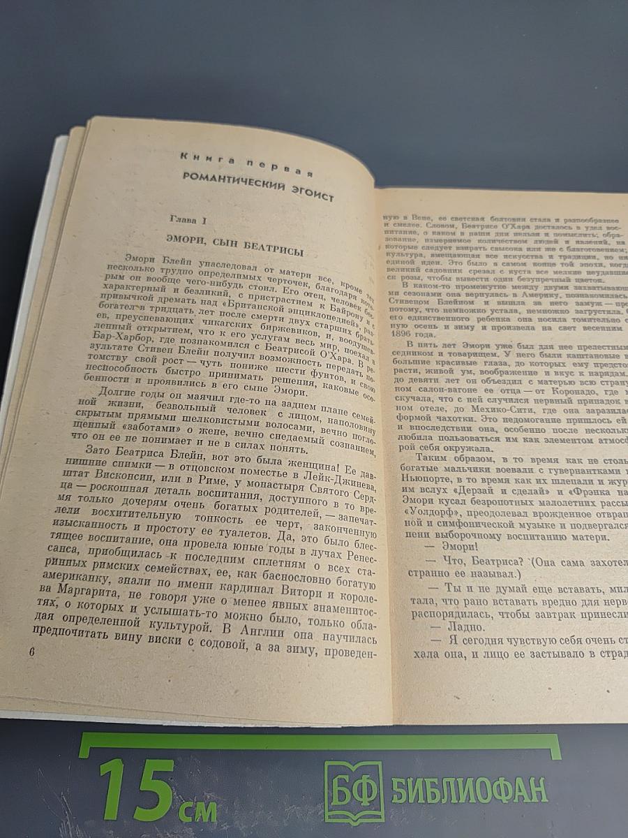 Великий Гэтсби. По эту сторону рая