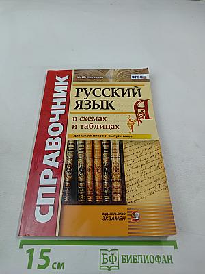Русский язык в схемах и таблицах для школьников и выпускников. Справочник