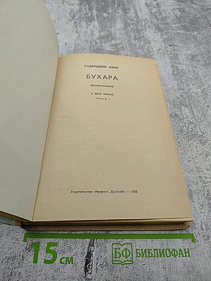 Бухара (Воспоминания). Книга 1