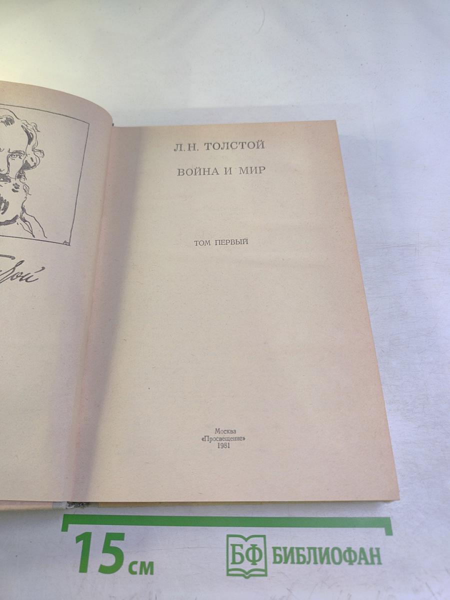 Война и мир. Том первый