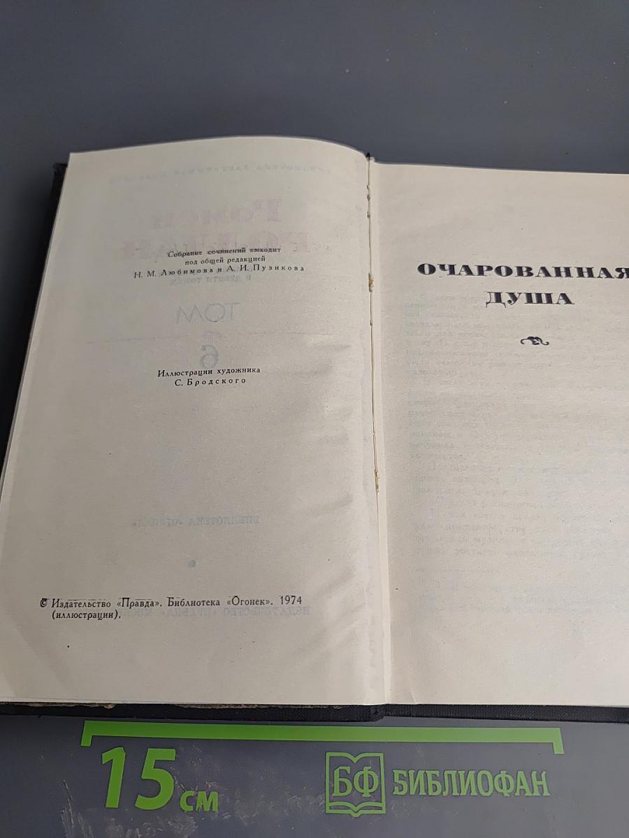 Собрание сочинений в девяти томах. Том 6. Очарованная душа