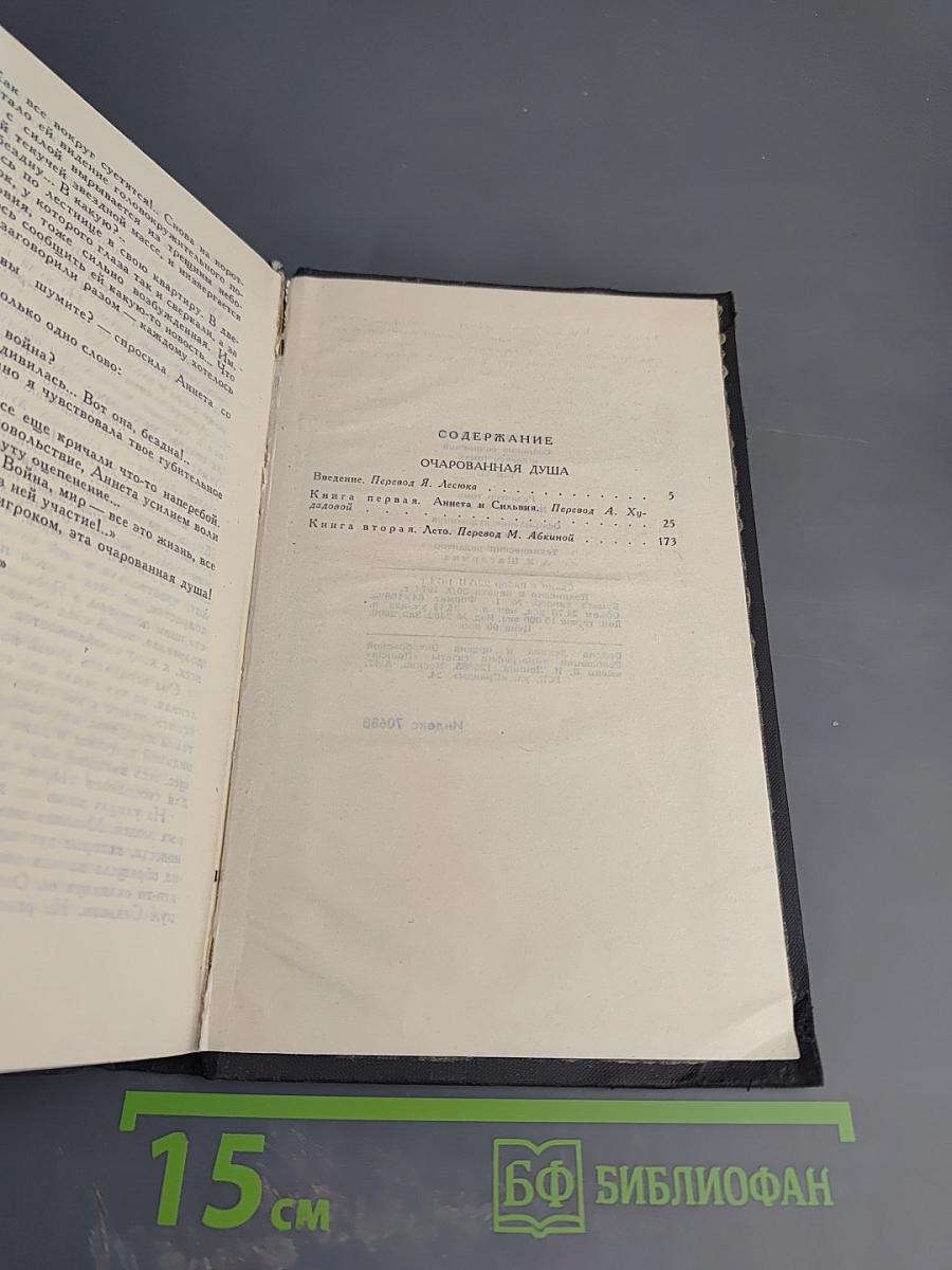 Собрание сочинений в девяти томах. Том 6. Очарованная душа