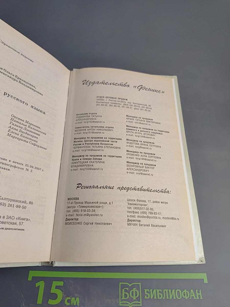 Все правила русского языка