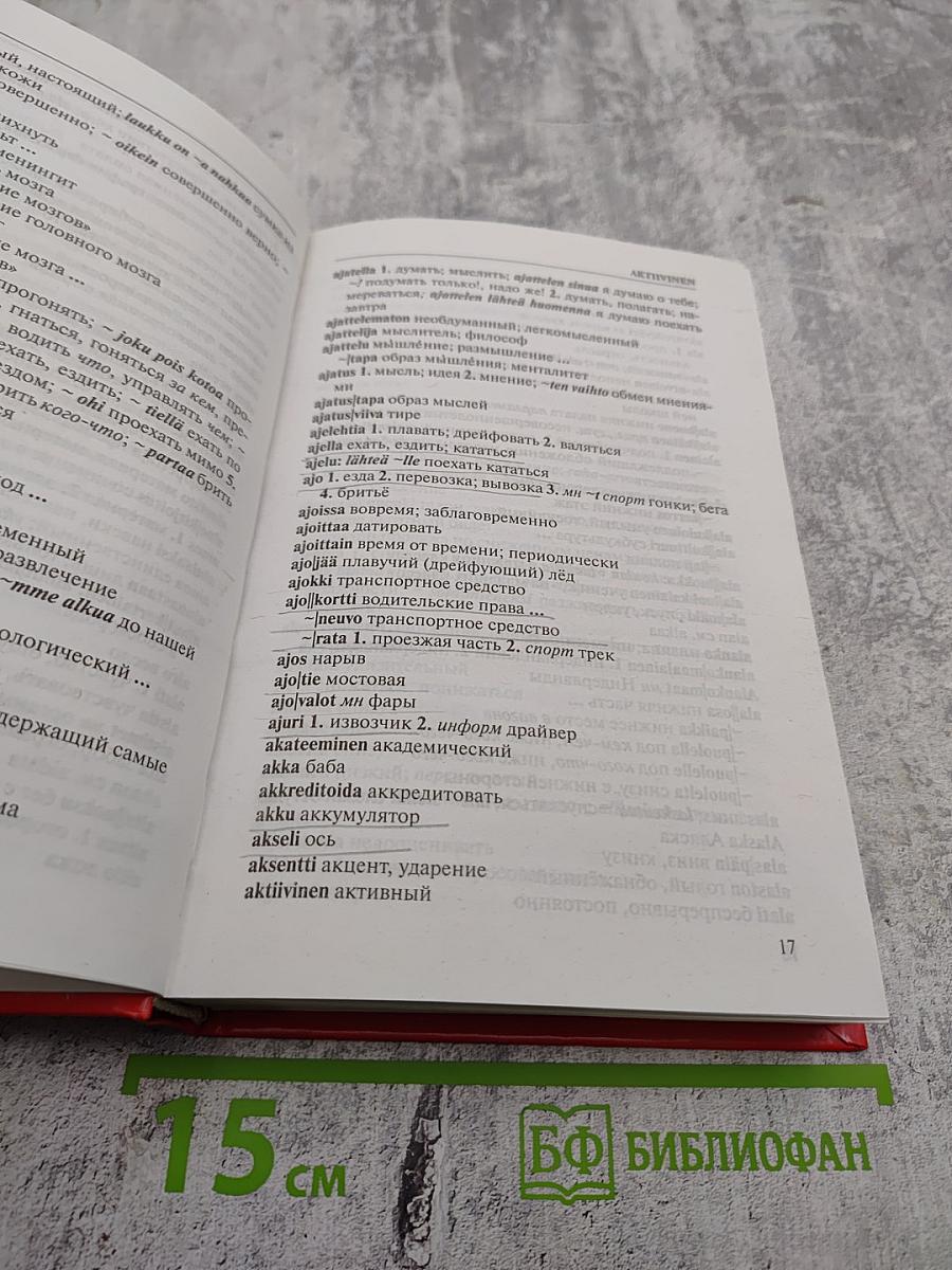 Финско-русский словарь