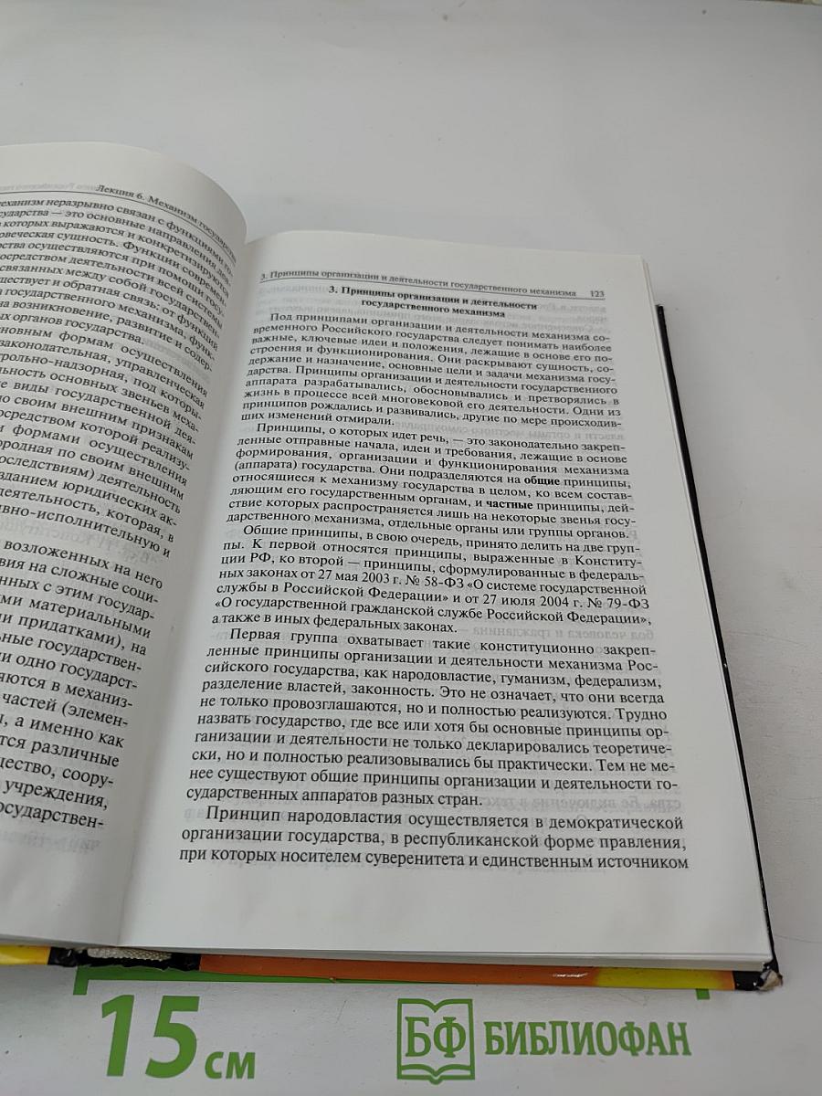 Теория государства и права. Курс лекций. 3-е издание