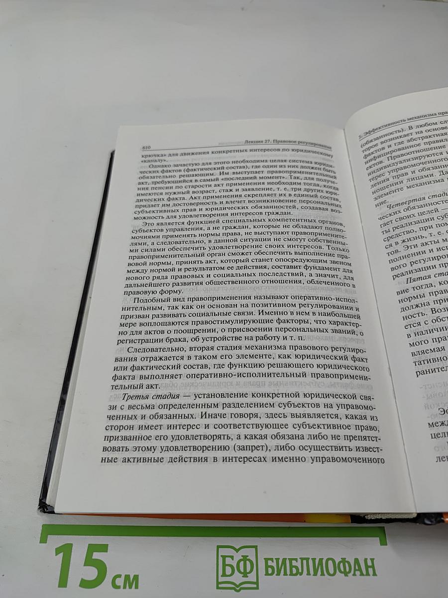 Теория государства и права. Курс лекций. 3-е издание