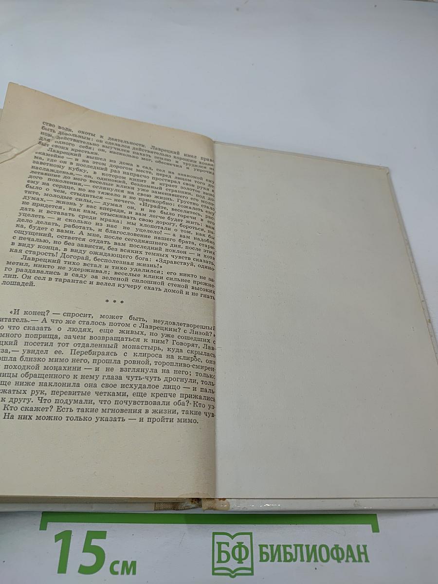 Отцы и дети, Рудин, Дворянское гнездо