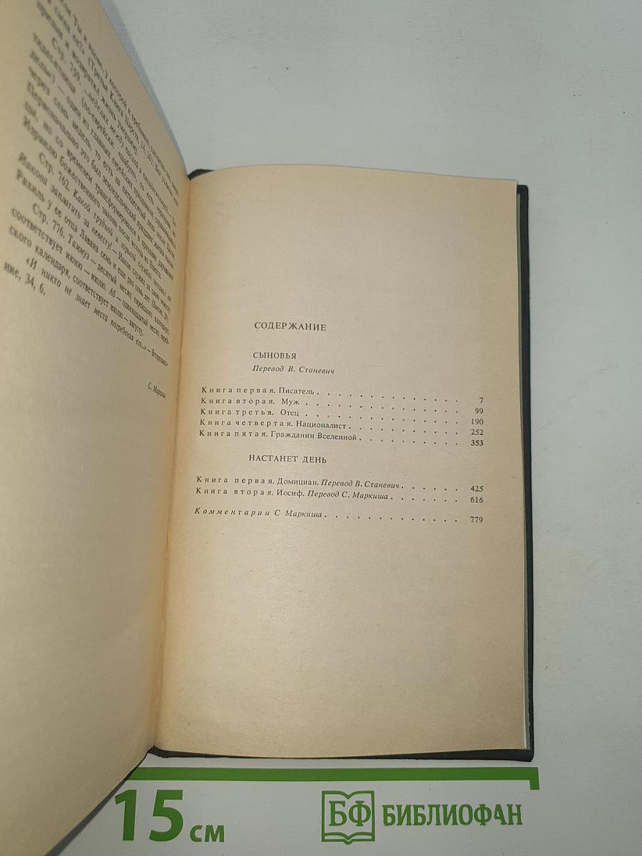 Собрание сочинений. Том 6. Книга 3. Сыновья. Настанет день