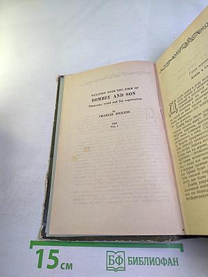 Домби и сын, Том 1