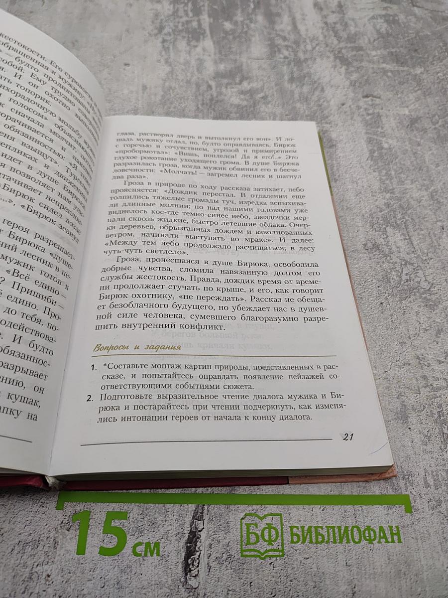 Литература 6 класс, часть вторая