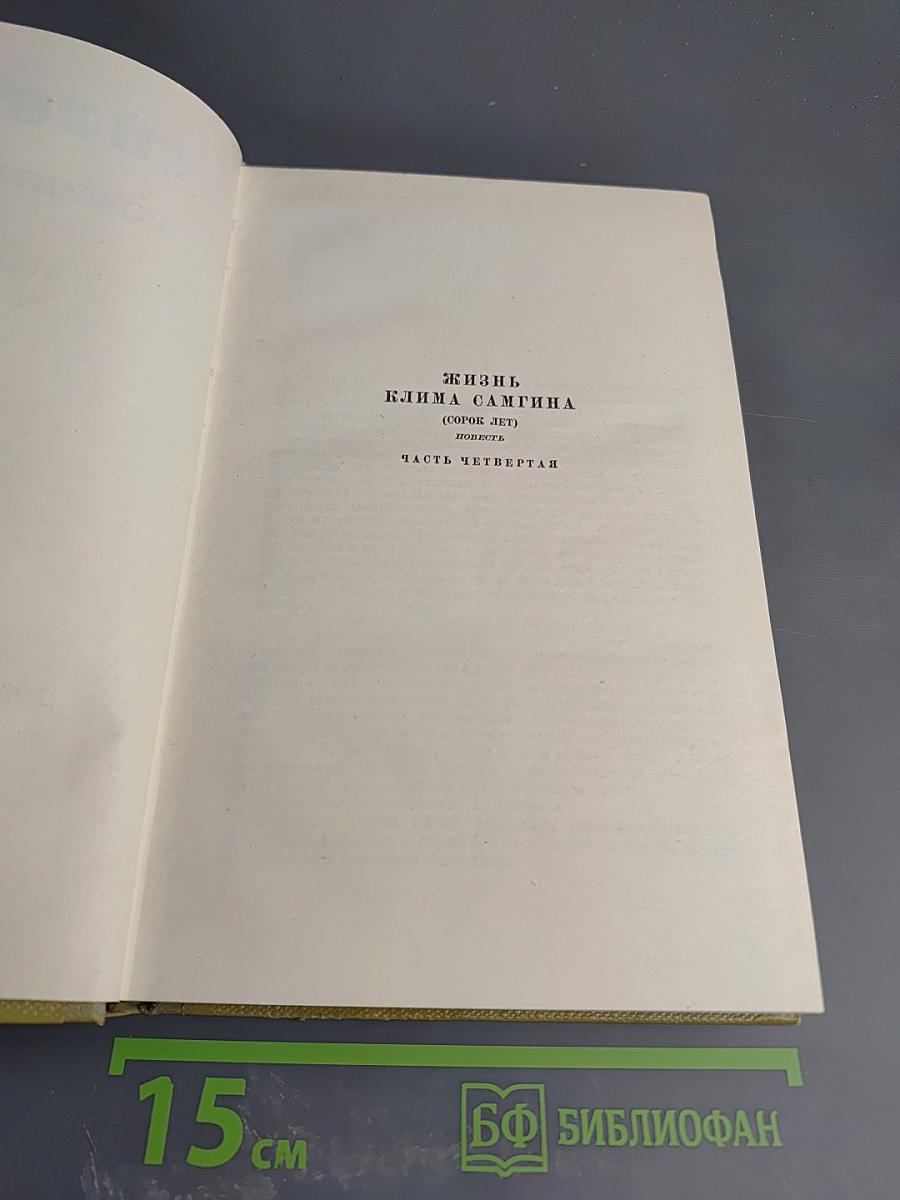 Собрание сочинений. Том 15. Жизнь Клима Самгина (Сорок лет). Часть четвертая