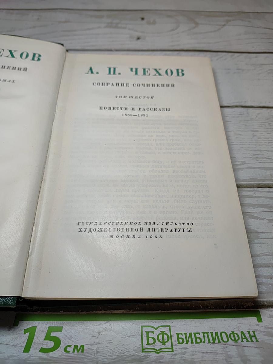 А. П. Чехов. Собрание сочинений. Том Десятый: Повести и рассказы 1888-1891