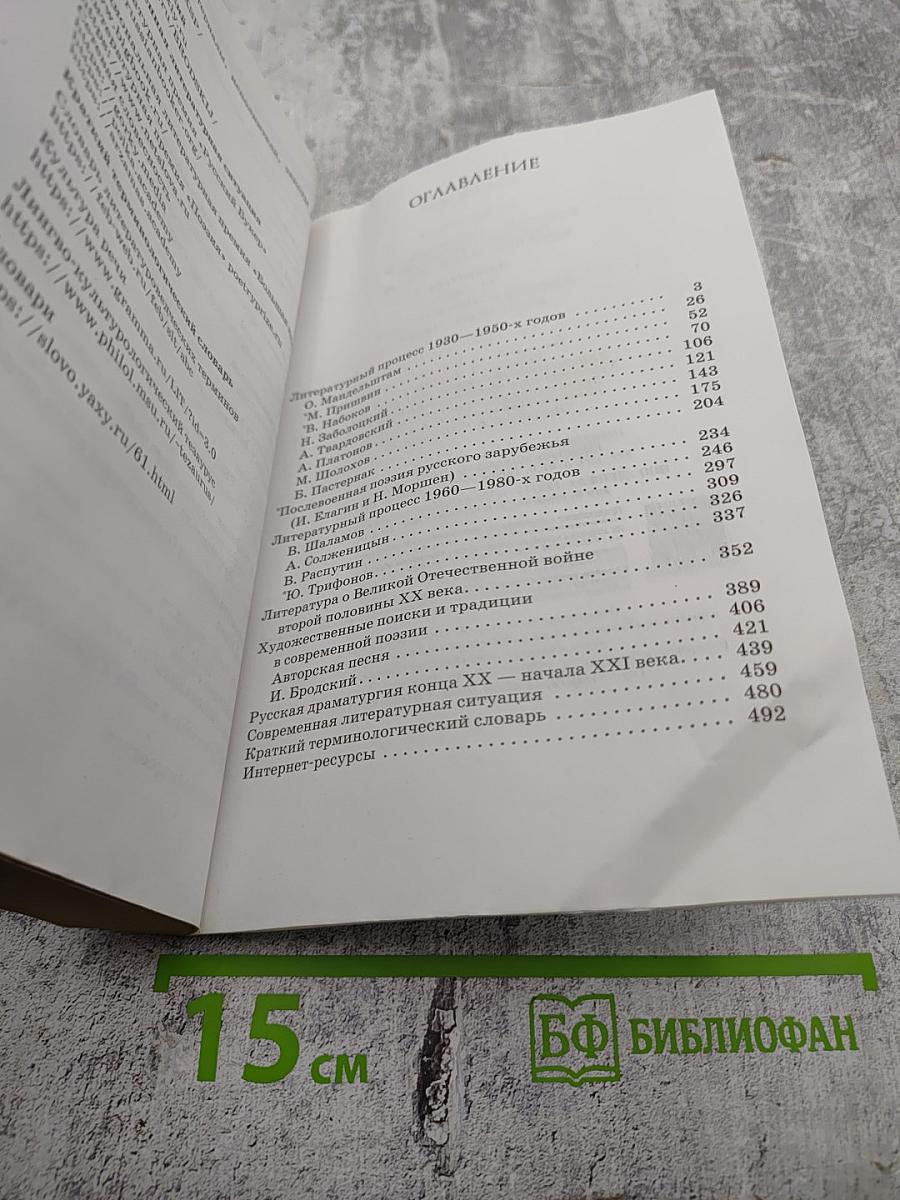 Литература. 11 класс. Часть 2