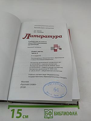 Литература 11 класс, Часть II