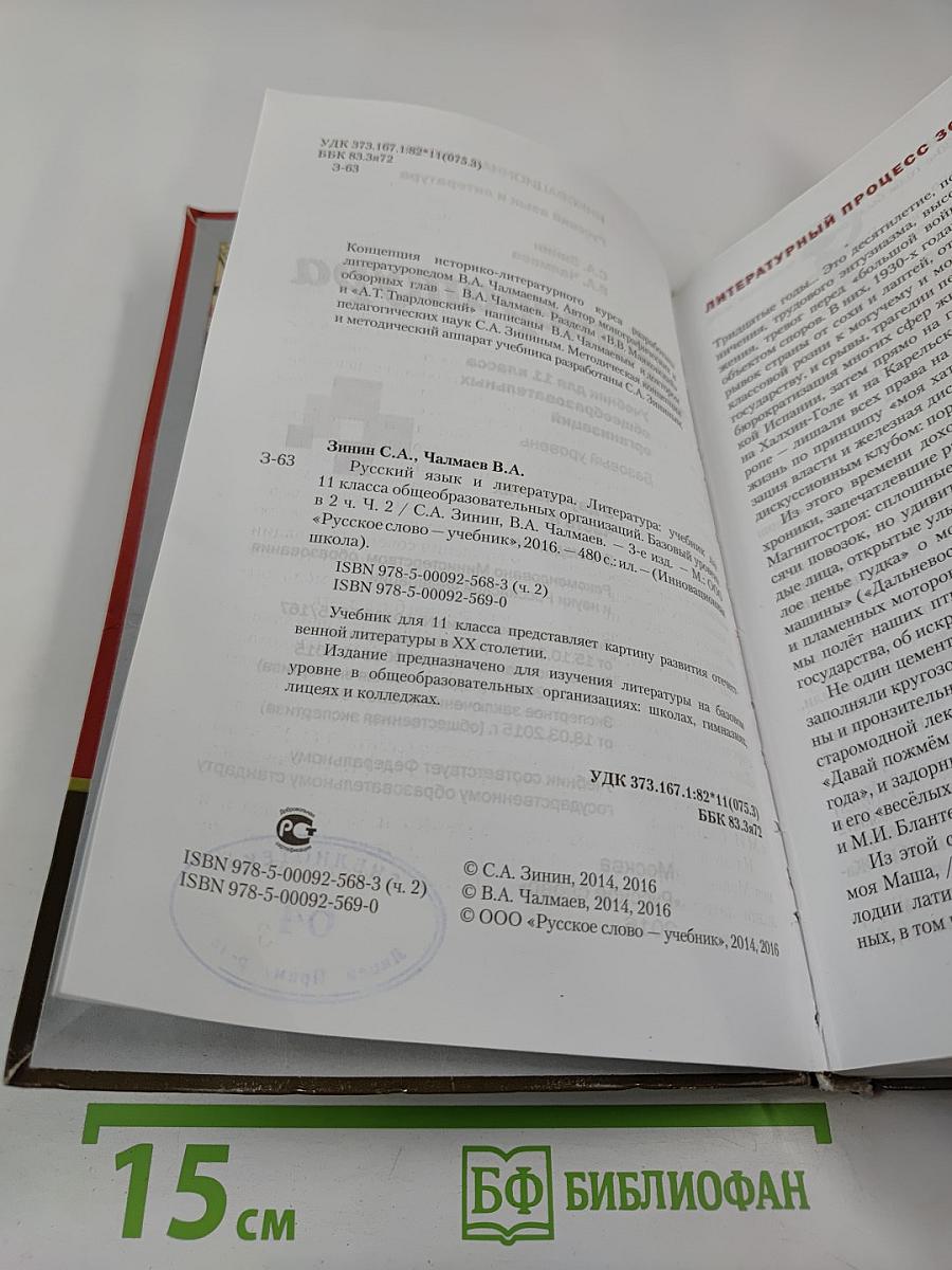 Литература 11 класс, Часть II