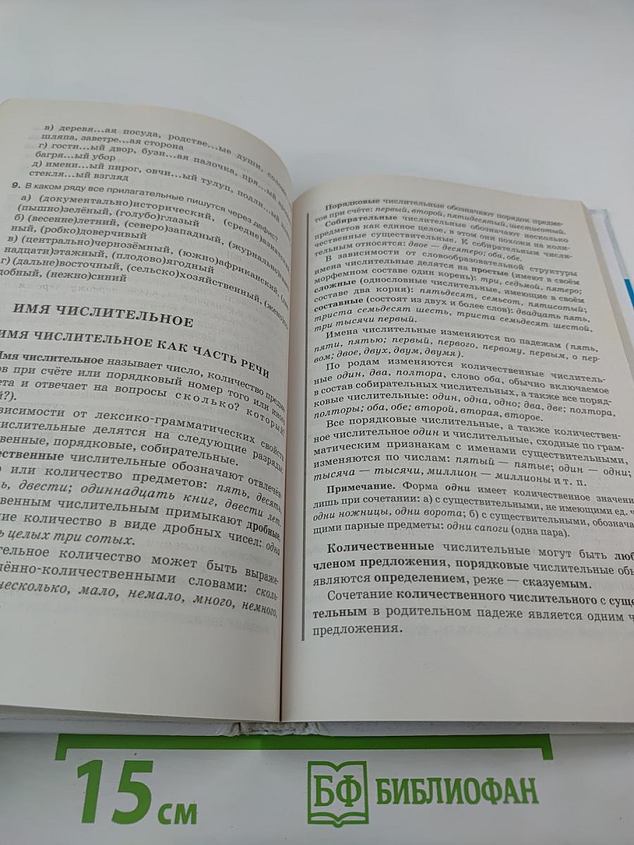 Русский язык для 10-11 классов, Часть 1