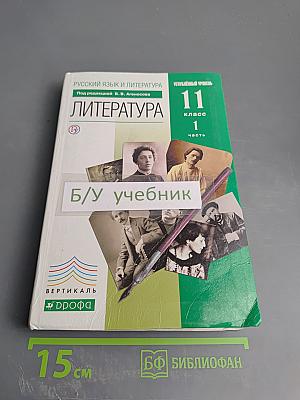 Литература. 11 класс, часть 1. Углубленный уровень