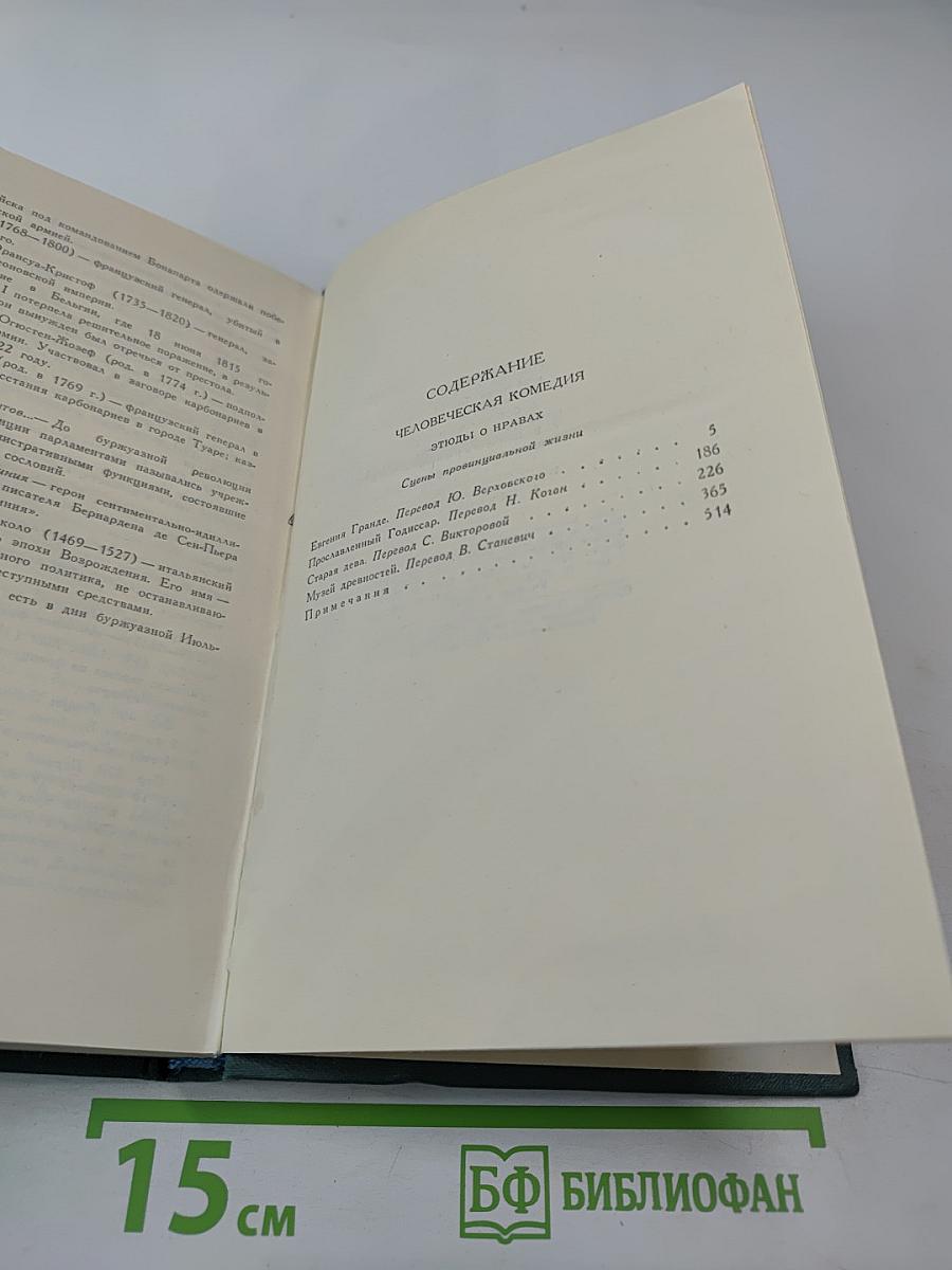 Человеческая комедия. Том 6