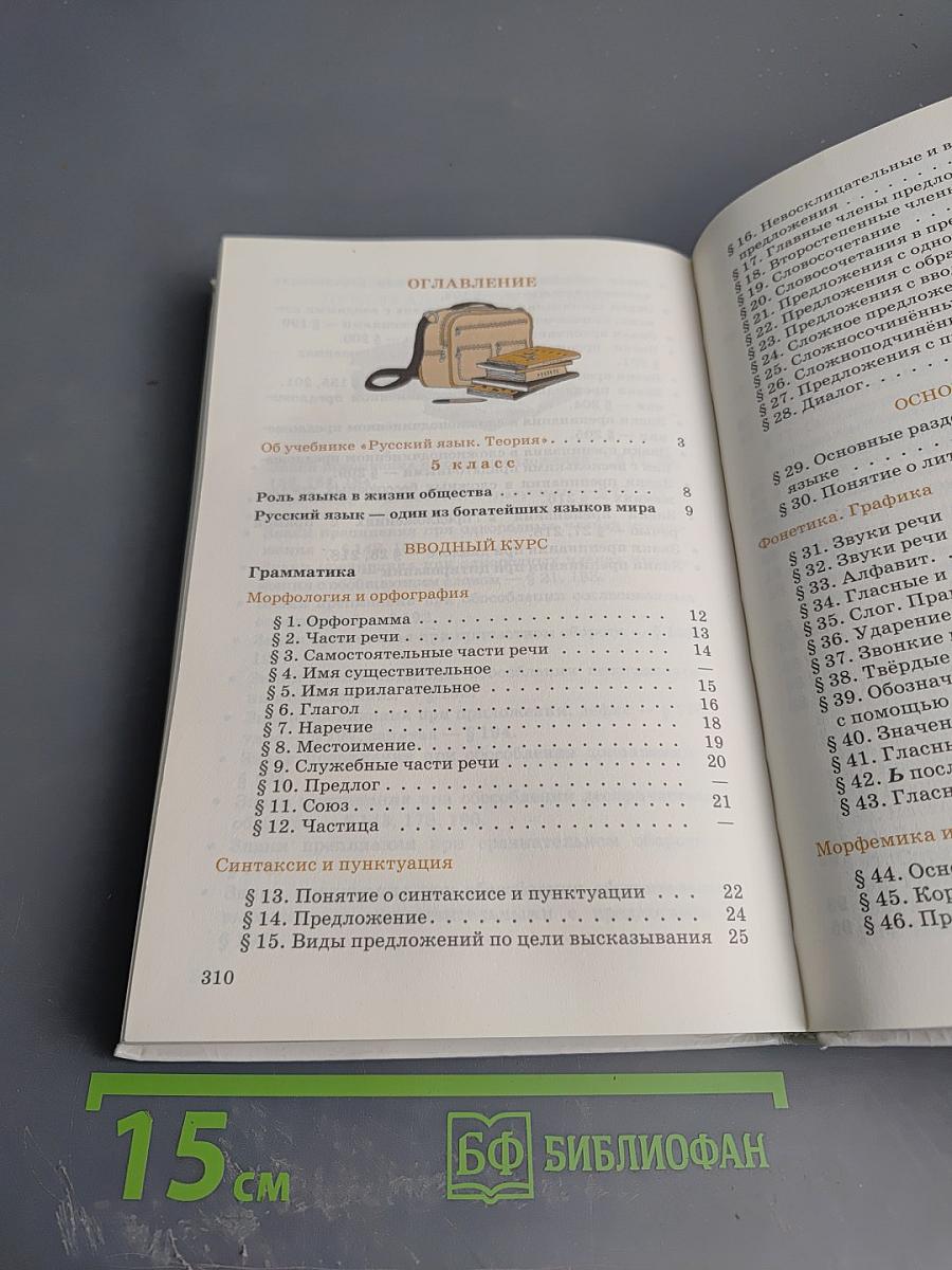 Русский язык. Теория для 5-9 классов
