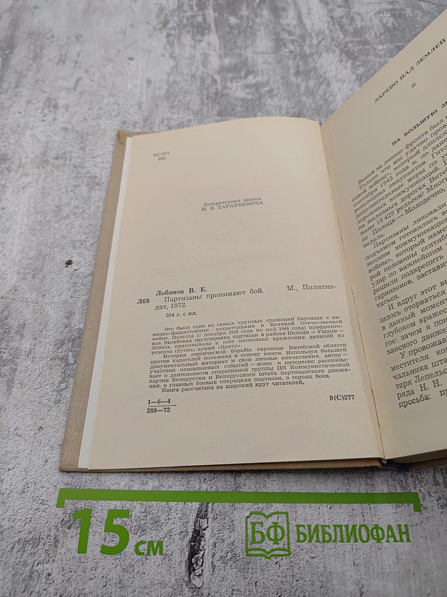 Партизаны принимают бой