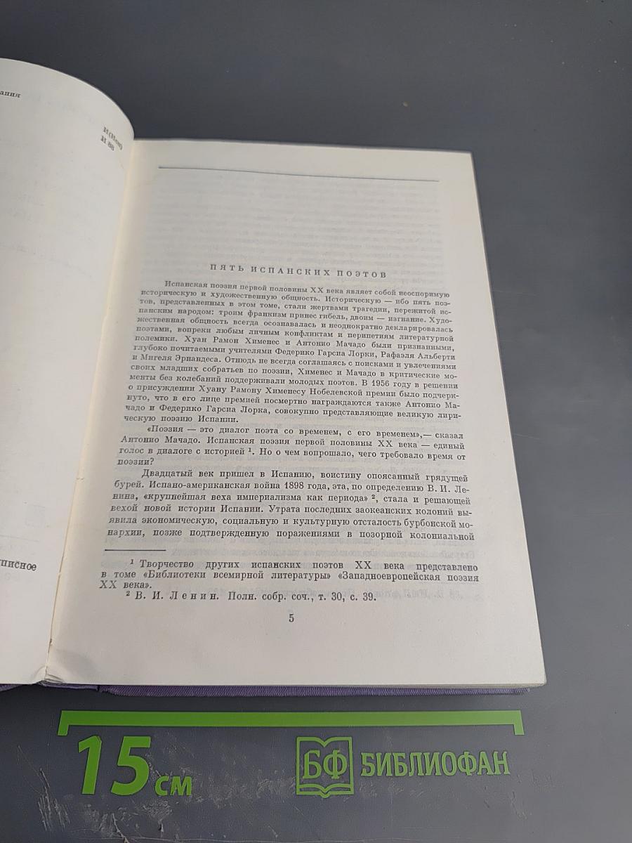 Испанские поэты XX века