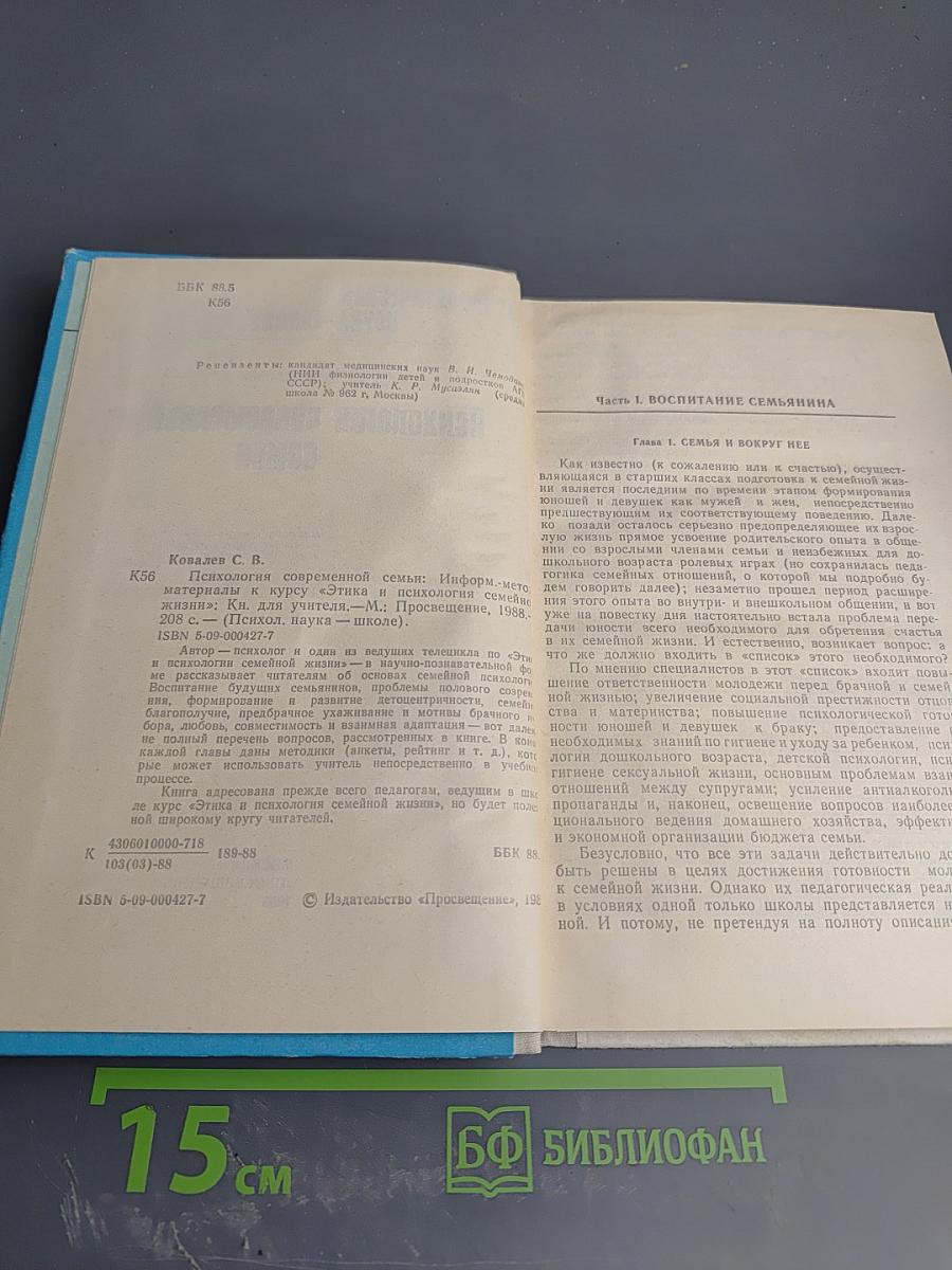 Психология современной семьи